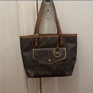 Shoulder leather Michael kors bag